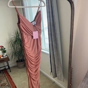 Midi Dress in Blush - Hello Molly